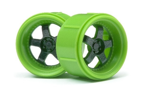 Work Meister S1 Wheel Green (Micro Rs4/4Pcs) i gruppen LEKSAKER, BARN- & BABYPRODUKTER / Radiostyrt / Reservdelar & Extra Tillbehör / HPI / Fälgar / Onroad hos TP E-commerce Nordic AB (A02544)