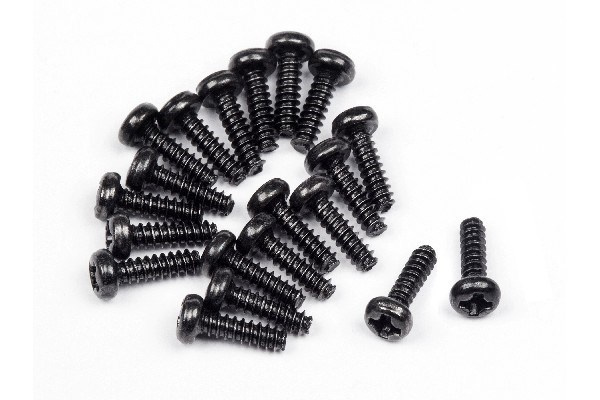 Button Head Screw M1.7X6Mm (20Pcs) i gruppen LEKSAKER, BARN- & BABYPRODUKTER / Radiostyrt / Reservdelar & Extra Tillbehör / HPI / Skruvar/Fästen / Skruvar hos TP E-commerce Nordic AB (A02599)