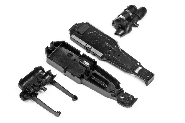 Main Chassis/Rear Axle (Q32) | LEKSAKER, BARN- & BABYPRODUKTER - Radiostyrt - Reservdelar & Extra Tillbehör - HPI - Reservdelar & Tuning - Chassidelar | GameStuff