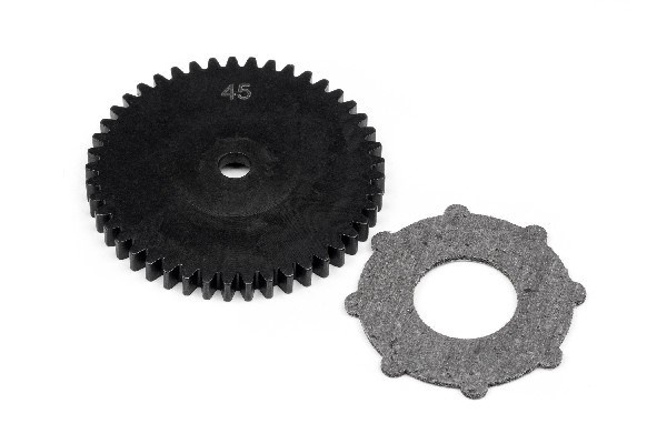Heavy Duty Spur Gear 45Tx5Mm | LEKSAKER, BARN- & BABYPRODUKTER - Radiostyrt - Reservdelar & Extra Tillbehör - HPI - Reservdelar & Tuning - Drev | GameStuff