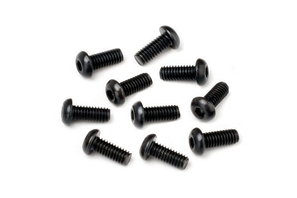 Button Head Screw M2.5X6Mm (Hex Socket/10Pcs) | LEKSAKER, BARN- & BABYPRODUKTER - Radiostyrt - Reservdelar & Extra Tillbehör - HPI - Skruvar/Fästen - Skruvar | GameStuff