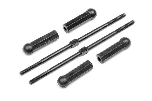 Steering Turnbuckle Set (2Pcs) | LEKSAKER, BARN- & BABYPRODUKTER - Radiostyrt - Reservdelar & Extra Tillbehör - HPI - Standarddelar & Tuning - Styrstag | GameStuff