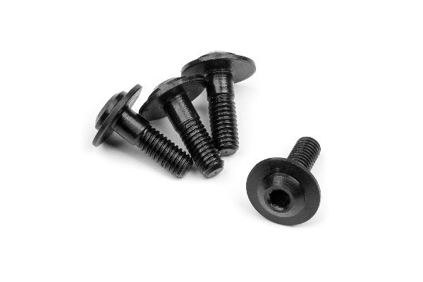 Motor Screw M3X9Mm (4Pcs) i gruppen LEKSAKER, BARN- & BABYPRODUKTER / Radiostyrt / Reservdelar & Extra Tillbehör / HPI / Skruvar/Fästen / Skruvar hos TP E-commerce Nordic AB (A02665)