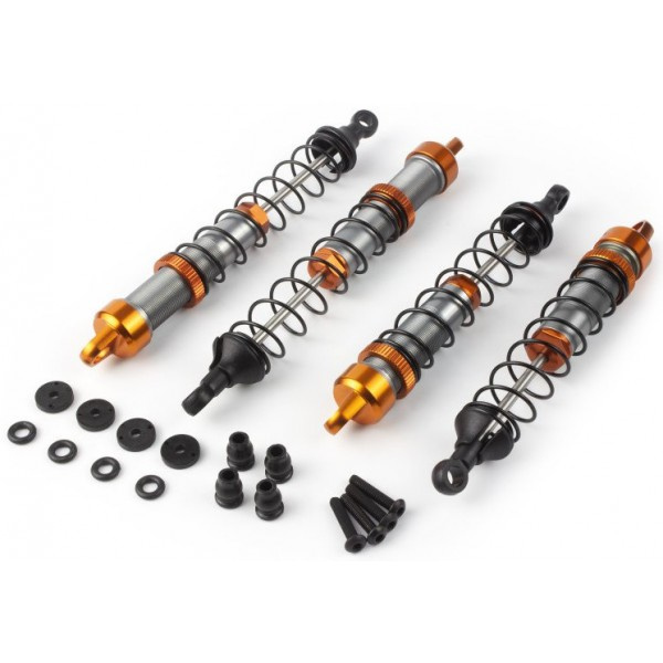 Aluminum Shock Set (4Pcs) | LEKSAKER, BARN- & BABYPRODUKTER - Radiostyrt - Reservdelar & Extra Tillbehör - HPI - Reservdelar & Tuning - Stötdämpare | GameStuff