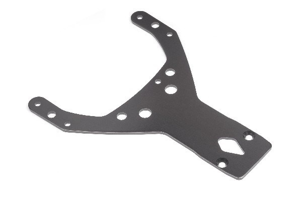 Front Upper Plate (Gunmetal) | LEKSAKER, BARN- & BABYPRODUKTER - Radiostyrt - Reservdelar & Extra Tillbehör - HPI - Reservdelar & Tuning - Chassidelar | GameStuff