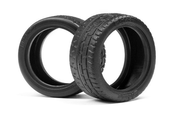 Hpi Wide Radial Grip Tire 31Mm (2Pcs) | LEKSAKER, BARN- & BABYPRODUKTER - Radiostyrt - Reservdelar & Extra Tillbehör - HPI - Däck - Onroad | GameStuff