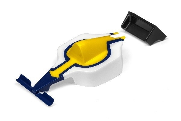 Formula Q32 Body And Wing Set (Blue) | LEKSAKER, BARN- & BABYPRODUKTER - Radiostyrt - Reservdelar & Extra Tillbehör - HPI - Reservdelar & Tuning - Chassidelar | GameStuff