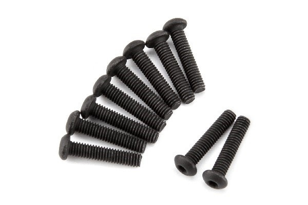 Button Head Screw M2.5X12Mm (Hex Socket/10Pcs) i gruppen LEKSAKER, BARN- & BABYPRODUKTER / Radiostyrt / Reservdelar & Extra Tillbehör / HPI / Skruvar/Fästen / Skruvar hos TP E-commerce Nordic AB (A02765)