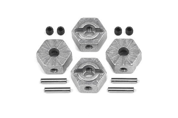 Locking Hex Wheel Hub 12Mm (4Pcs) | LEKSAKER, BARN- & BABYPRODUKTER - Radiostyrt - Reservdelar & Extra Tillbehör - HPI - Reservdelar & Tuning - Drivlina | GameStuff