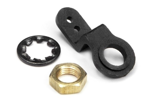 Throttle Arm And Nut Set | LEKSAKER, BARN- & BABYPRODUKTER - Radiostyrt - Reservdelar & Extra Tillbehör - HPI - Motorer - Nitromotorer Reservdelar | GameStuff