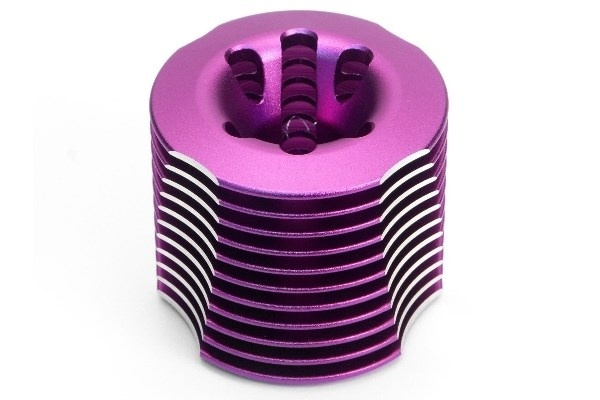 Heatsink Head (Purple) | LEKSAKER, BARN- & BABYPRODUKTER - Radiostyrt - Reservdelar & Extra Tillbehör - HPI - Motorer - Nitromotorer Reservdelar | GameStuff