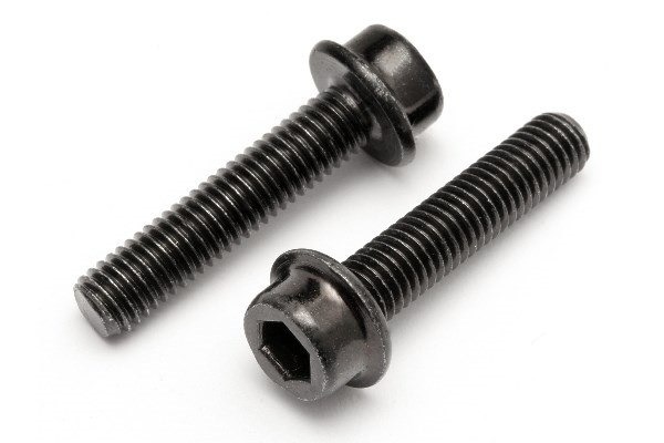 Flanged Cap Head Screw M5X22Mm (2Pcs) | LEKSAKER, BARN- & BABYPRODUKTER - Radiostyrt - Reservdelar & Extra Tillbehör - HPI - Motorer - Bensinmotorer Reservdelar | GameStuff
