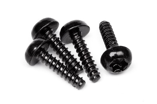 Tp. Wide Button Head Screw M4X16Mm (4Pcs) | LEKSAKER, BARN- & BABYPRODUKTER - Radiostyrt - Reservdelar & Extra Tillbehör - HPI - Motorer - Bensinmotorer Reservdelar | GameStuff