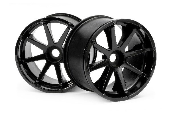 Blast Wheel Black (115X70Mm 7Inch/2Pcs) i gruppen LEKSAKER, BARN- & BABYPRODUKTER / Radiostyrt / Reservdelar & Extra Tillbehör / HPI / Fälgar / Offroad hos TP E-commerce Nordic AB (A03059)