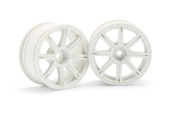 Work Emotion Xc8 Wheel 26Mm White (3Mm Offset) i gruppen LEKSAKER, BARN- & BABYPRODUKTER / Radiostyrt / Reservdelar & Extra Tillbehör / HPI / Fälgar / Onroad hos TP E-commerce Nordic AB (A03079)