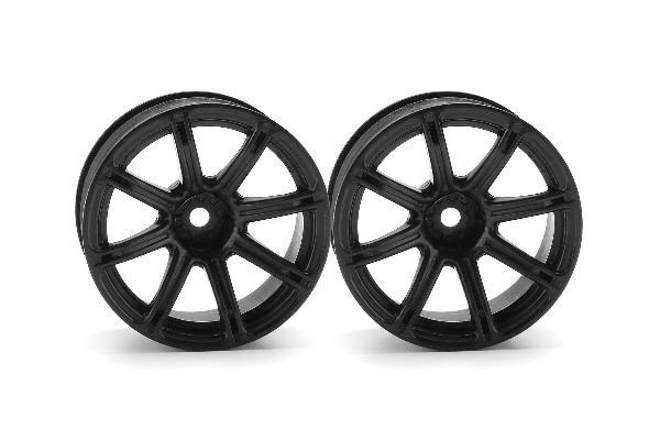 Work Emotion Xc8 Wheel 26Mm Black (9Mm Offset) i gruppen LEKSAKER, BARN- & BABYPRODUKTER / Radiostyrt / Reservdelar & Extra Tillbehör / HPI / Fälgar / Onroad hos TP E-commerce Nordic AB (A03084)