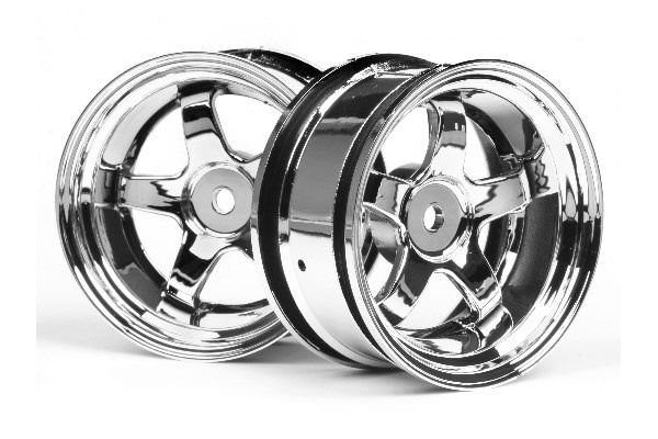 Work Meister S1 Wheel 26Mm Chrome (6Mm Offset) i gruppen LEKSAKER, BARN- & BABYPRODUKTER / Radiostyrt / Reservdelar & Extra Tillbehör / HPI / Fälgar / Onroad hos TP E-commerce Nordic AB (A03124)