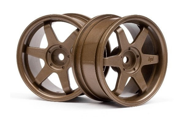 Te37 Wheel 26Mm Bronze (3Mm Offset) i gruppen LEKSAKER, BARN- & BABYPRODUKTER / Radiostyrt / Reservdelar & Extra Tillbehör / HPI / Fälgar / Onroad hos TP E-commerce Nordic AB (A03152)