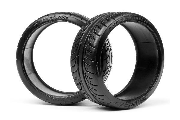 Bridgestone Potenza Re-01R T-Drift Tire 26Mm (2Pcs | LEKSAKER, BARN- & BABYPRODUKTER - Radiostyrt - Reservdelar & Extra Tillbehör - HPI - Däck - Onroad | GameStuff