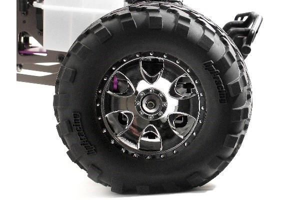 Mounted Gt2 Tyre S Compound On Warlock Wheel Crm | LEKSAKER, BARN- & BABYPRODUKTER - Radiostyrt - Reservdelar & Extra Tillbehör - HPI - Däck & Fälg | GameStuff