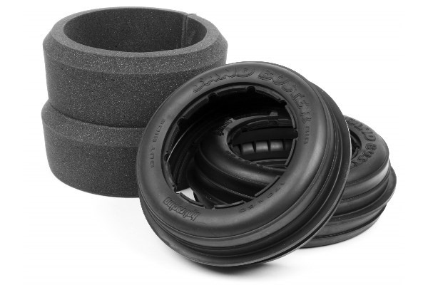 Sand Buster Rib Tire M Compound (170X60Mm/2Pcs) | LEKSAKER, BARN- & BABYPRODUKTER - Radiostyrt - Reservdelar & Extra Tillbehör - HPI - Däck - Offroad | GameStuff