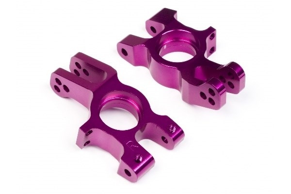 Aluminum Rear Hub (Purple) | LEKSAKER, BARN- & BABYPRODUKTER - Radiostyrt - Reservdelar & Extra Tillbehör - HPI - Reservdelar & Tuning - Stötdämpare | GameStuff