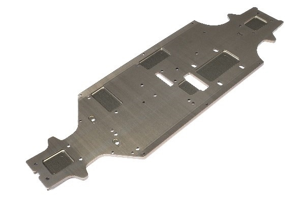 Main Chassis (4Mm/Hard Anodized) | LEKSAKER, BARN- & BABYPRODUKTER - Radiostyrt - Reservdelar & Extra Tillbehör - HPI - Reservdelar & Tuning - Chassidelar | GameStuff