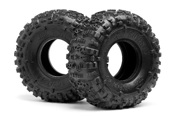 Rover-Ex Tire (Pink/Rock Crawler/2Pcs) | LEKSAKER, BARN- & BABYPRODUKTER - Radiostyrt - Reservdelar & Extra Tillbehör - HPI - Däck - Offroad | GameStuff