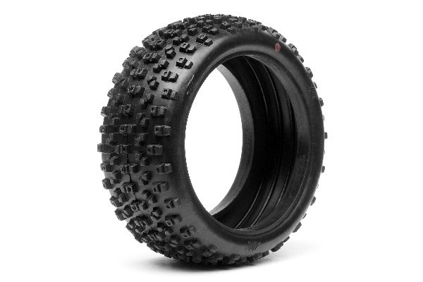 Proto Tire (2Pcs/Pink/1/8 Buggy) | LEKSAKER, BARN- & BABYPRODUKTER - Radiostyrt - Reservdelar & Extra Tillbehör - HPI - Däck - Offroad | GameStuff