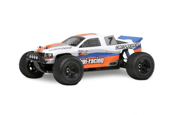 Dirt Force Clear Body | LEKSAKER, BARN- & BABYPRODUKTER - Radiostyrt - Reservdelar & Extra Tillbehör - HPI - Karosser & Tillbehör - Offroad karosser (Genomskinlig) | GameStuff
