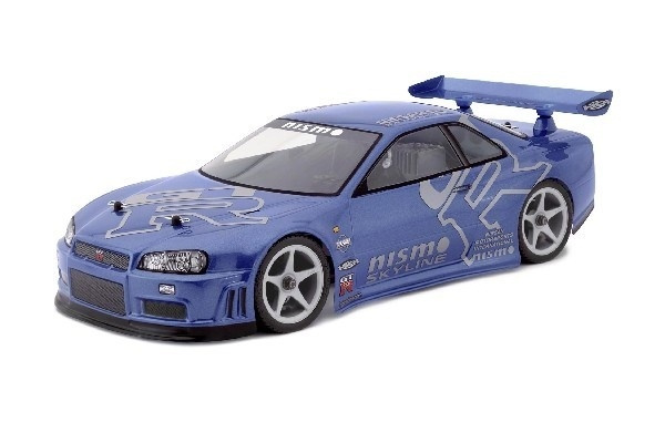 Nissan Skyline R34 Gt-R Body (190Mm) i gruppen LEKSAKER, BARN- & BABYPRODUKTER / Radiostyrt / Reservdelar & Extra Tillbehör / HPI / Karosser & Tillbehör / Onroad karosser (Genomskinlig) hos TP E-commerce Nordic AB (A03449)