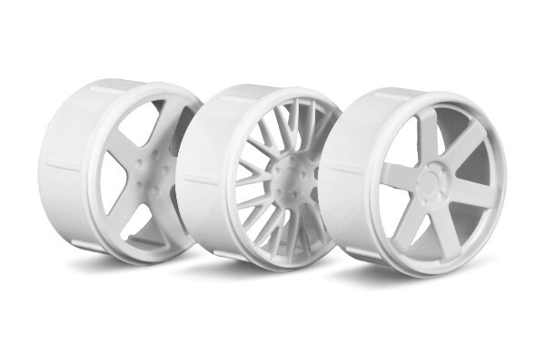 Wheel Set (White/Micro Rs4) | LEKSAKER, BARN- & BABYPRODUKTER - Radiostyrt - Reservdelar & Extra Tillbehör - HPI - Fälgar - Onroad | GameStuff