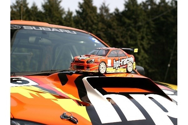 PIi Racing Subaru Impreza Body (190Mm/Wb255Mm) | LEKSAKER, BARN- & BABYPRODUKTER - Radiostyrt - Reservdelar & Extra Tillbehör - HPI - Karosser & Tillbehör - Onroad karosser (Genomskinlig) | GameStuff