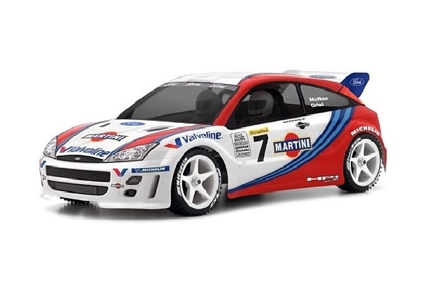 Ford Focus Wrc Body (200Mm) | LEKSAKER, BARN- & BABYPRODUKTER - Radiostyrt - Reservdelar & Extra Tillbehör - HPI - Karosser & Tillbehör - Onroad karosser (Genomskinlig) | GameStuff