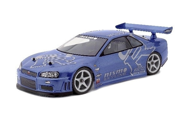 Nissan Skyline R34 Gt-R Body (200Mm) | LEKSAKER, BARN- & BABYPRODUKTER - Radiostyrt - Reservdelar & Extra Tillbehör - HPI - Karosser & Tillbehör - Onroad karosser (Genomskinlig) | GameStuff