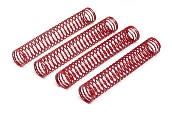 Shock Spring (Soft/Red) i gruppen LEKSAKER, BARN- & BABYPRODUKTER / Radiostyrt / Reservdelar & Extra Tillbehör / HPI / Reservdelar & Tuning / Fjädring hos TP E-commerce Nordic AB (A03547)