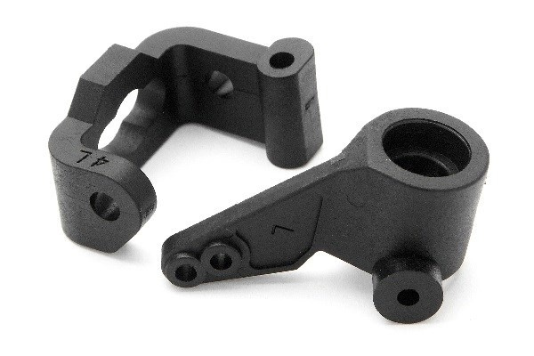 Front C Hub (4 And 6 Degrees/Knuckle Arm Set | LEKSAKER, BARN- & BABYPRODUKTER - Radiostyrt - Reservdelar & Extra Tillbehör - HPI - Reservdelar & Tuning - Stötdämpare | GameStuff