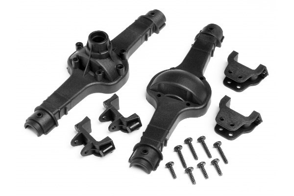 Axle/Differential Case Set (Front/Rear) | LEKSAKER, BARN- & BABYPRODUKTER - Radiostyrt - Reservdelar & Extra Tillbehör - HPI - Reservdelar & Tuning - Drivlina | GameStuff