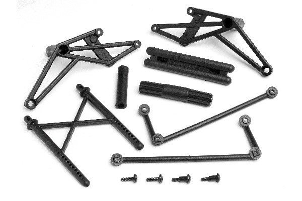 Bumper/ Roll Bar Set | LEKSAKER, BARN- & BABYPRODUKTER - Radiostyrt - Reservdelar & Extra Tillbehör - HPI - Reservdelar & Tuning - Chassidelar | GameStuff