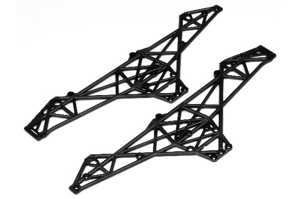 Main Chassis Set (Black) i gruppen LEKSAKER, BARN- & BABYPRODUKTER / Radiostyrt / Reservdelar & Extra Tillbehör / HPI / Reservdelar & Tuning / Chassidelar hos TP E-commerce Nordic AB (A03665)