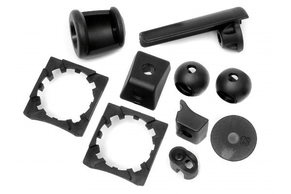 Nut Holder Set | LEKSAKER, BARN- & BABYPRODUKTER - Radiostyrt - Reservdelar & Extra Tillbehör - HPI - Reservdelar & Tuning - Stötdämpare | GameStuff