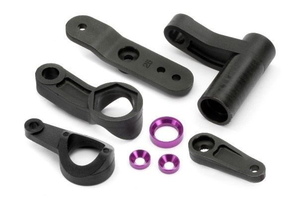 Steering And Throttle Set | LEKSAKER, BARN- & BABYPRODUKTER - Radiostyrt - Reservdelar & Extra Tillbehör - HPI - Reservdelar & Tuning - Stötdämpare | GameStuff
