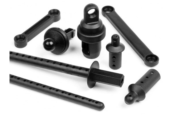 Shock/Body Post Set | LEKSAKER, BARN- & BABYPRODUKTER - Radiostyrt - Reservdelar & Extra Tillbehör - HPI - Reservdelar & Tuning - Stötdämpare | GameStuff