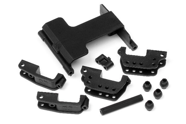 Servo Mount/High Link Bracket Set (Wheely King) i gruppen LEKSAKER, BARN- & BABYPRODUKTER / Radiostyrt / Reservdelar & Extra Tillbehör / HPI / Reservdelar & Tuning / Stötdämpare hos TP E-commerce Nordic AB (A03755)