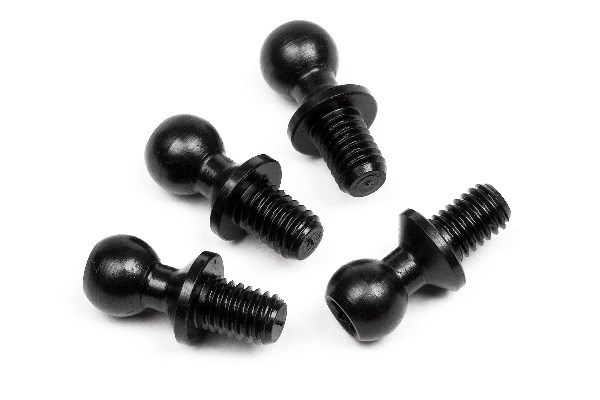 Ball Stud 4.3X9Mm (2Mm Socket/4Pcs) | LEKSAKER, BARN- & BABYPRODUKTER - Radiostyrt - Reservdelar & Extra Tillbehör - HPI - Skruvar/Fästen - Kulleder | GameStuff