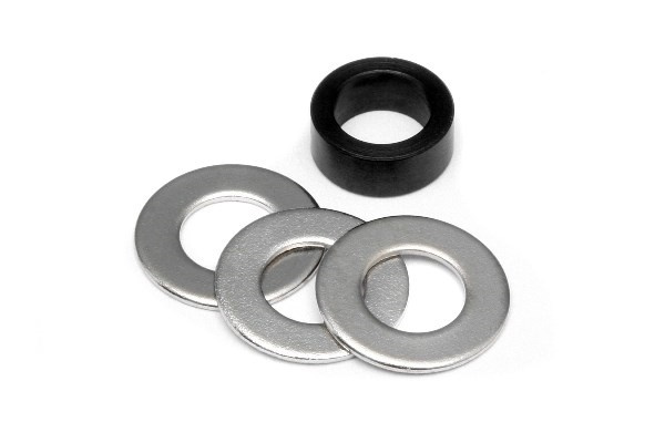 Metal Spacer Set 5X7.5X3Mm | LEKSAKER, BARN- & BABYPRODUKTER - Radiostyrt - Reservdelar & Extra Tillbehör - HPI - Skruvar/Fästen - Skivor | GameStuff