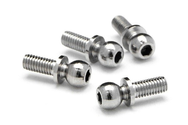 Ball 4.7X6.5Mm (4-40/Hex Socket/Silver/4Pcs) | LEKSAKER, BARN- & BABYPRODUKTER - Radiostyrt - Reservdelar & Extra Tillbehör - HPI - Reservdelar & Tuning - Stötdämpare | GameStuff