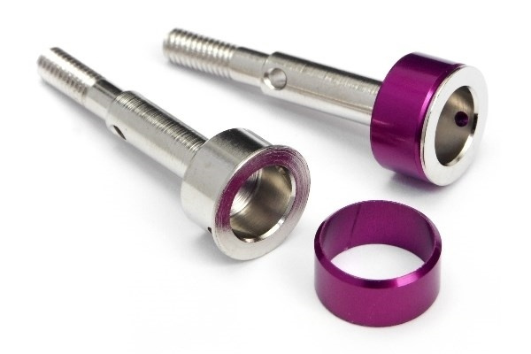 Axle 13X36Mm(With Retainer/2Pcs) | LEKSAKER, BARN- & BABYPRODUKTER - Radiostyrt - Reservdelar & Extra Tillbehör - HPI - Reservdelar & Tuning - Drivlina | GameStuff