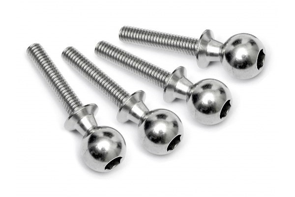 Ball 10X34Mm (4Pcs) i gruppen LEKSAKER, BARN- & BABYPRODUKTER / Radiostyrt / Reservdelar & Extra Tillbehör / HPI / Skruvar/Fästen / Kulleder hos TP E-commerce Nordic AB (A03900)