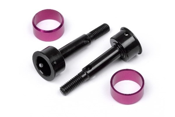Rear Universal Axle 12.5X31Mm (W/ Retainers/2Pcs) | LEKSAKER, BARN- & BABYPRODUKTER - Radiostyrt - Reservdelar & Extra Tillbehör - HPI - Reservdelar & Tuning - Drivlina | GameStuff